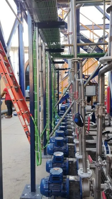 Instalación eléctrica industrial